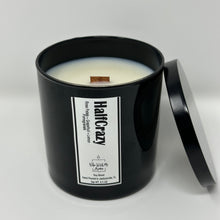 Load image into Gallery viewer, HalfCrazy 8.5 oz Wooden Wick Soy Blend Candle
