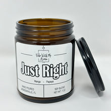 Load image into Gallery viewer, Just Right – 7 oz Soy Blend Candle
